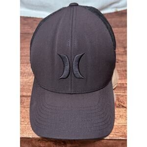 Hurley Black SnapBack Trucker Hat
